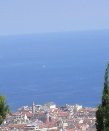 Vue prise de la propriété